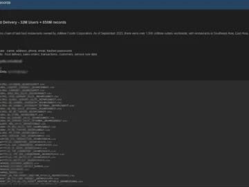 Hacker Claims Access To Sensitive Data Jollibee Cyberattack
