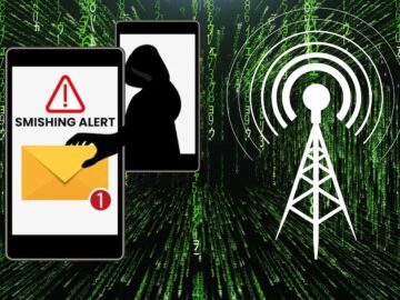 Hackers Used Homemade Mobile Antenna To Send Smishing Text ALPHV Ransomware RDP ScreenConnect Deployment