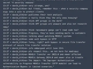 MOVEit Vulnerability
