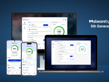 Say hello to the fifth generation of Malwarebytes Image showing Malwarebytes on various devices