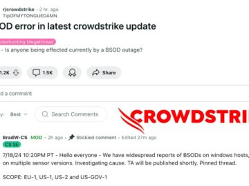 CrowdStrike Update Pushing Machines into a BSOD Loop.webp
