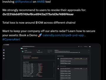 DeFi Users Lose $10 Million Li.Fi hacked