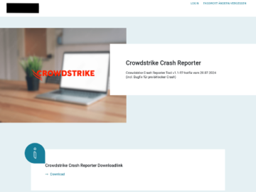 Fake Falcon crash reporter installer used to target German Crowdstrike