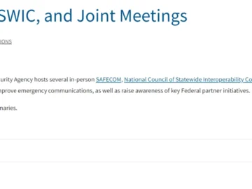 SAFECOM and NCSWIC Annual Meeting