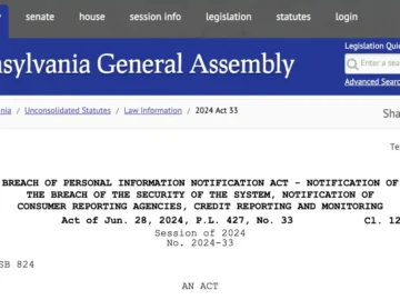 New Pennsylvania Law Act 33 Aids Data Breach Victims.webp scaled