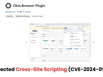 Okta Browser Plugin Vulnerable To Cross-Site Scripting Attacks Okta Browser Plugin Vulnerable To Reflected Cross-Site Scripting Attacks