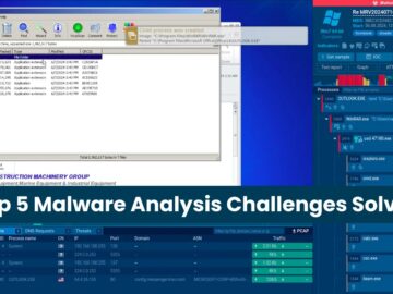 5 Malware Analysis Challenges Solved by an Interactive Sandbox