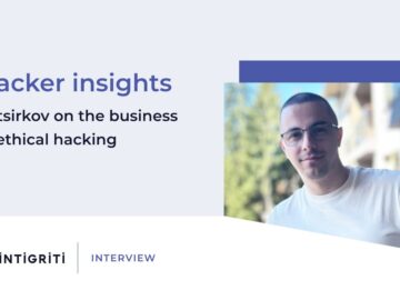 @Itsirkov on the business of ethical hacking