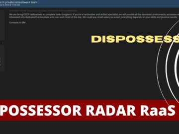 DISPOSSESSOR And RADAR Ransomware Emerging With RaaS Model.webp