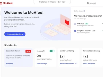 McAfee Deepfake Detector combats AI scams and misinformation McAfee Deepfake Detector combats AI scams and misinformation