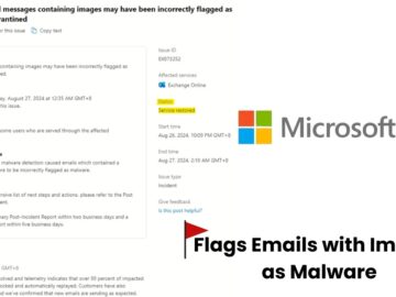 Microsoft 365 Flags Images Malware