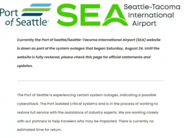 Port Of Seattle Grappling With ‘Possible Cyberattack’ Port of Seattle cyberattack