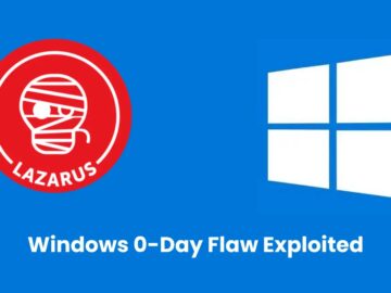 Windows 0-Day Flaw Exploited by Lazarus to Gain Unauthorized Access Windows 0-Day Flaw Exploited by Lazarus to Gain Unauthorized Access