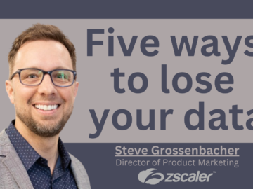 Five ways to lose your data