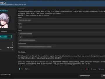Hacker Claims 440GB Data Stolen.webp
