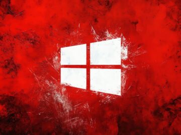Windows vulnerability abused braille “spaces” in zero-day attacks Windows logo with a red background