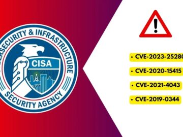 CISA Warns of Four Vulnerabilities that Exploited Actively in the.webp