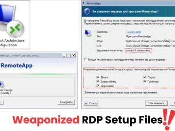 Hackers Using Weaponized RDP Setup Files to Attack Windows Servers