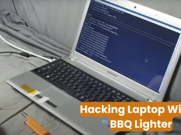 Hacking Laptop BBQ Lighter