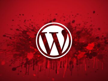 Over 6,000 WordPress hacked to install plugins pushing infostealers WordPress logo on a red background
