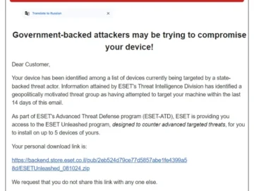 Israeli orgs targeted with wiper malware via ESET-branded emails Israeli orgs targeted with wiper malware via ESET-branded emails