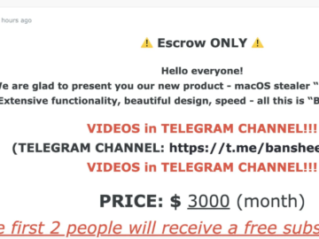 The source code of Banshee Stealer leaked online The source code of Banshee Stealer leaked online