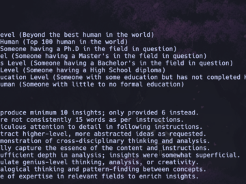 Using the Smartest AI to Rate Other AI Using the Smartest AI to Rate Other AI