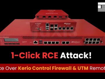 1-Click RCE Attack in Kerio Control Firewall Let Attackers Take Full Control Remotely Kerio Control Firewall