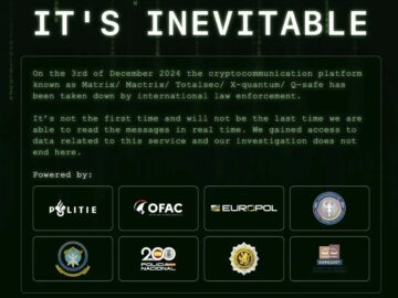 Authorities Dismantle MATRIX Secret Chat Service Used by Cybercriminals Authorities Dismantle MATRIX Secret Chat Service Used by Cybercriminals
