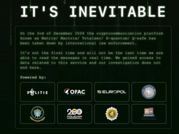 Europol Dismantles Criminal Messaging Service MATRIX in Major Global Takedown Major Global Takedown