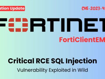 Hackers Exploiting FortiClient EMS Vulnerability (CVE-2023-48788) in the Wild Hackers Exploiting FortiClient EMS Vulnerability (CVE-2023-48788) in the Wild