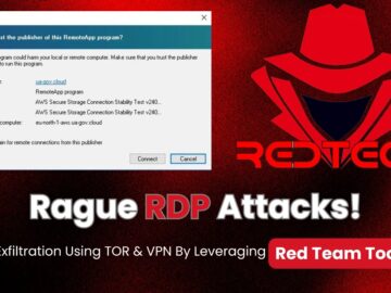 Hackers Leverage Red Team Tools in RDP Attacks Via TOR & VPN for Data Exfiltration Red Team Tools in RDP Attacks