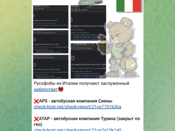 Pro-Russia group NoName57 targets the websites of Italian airports