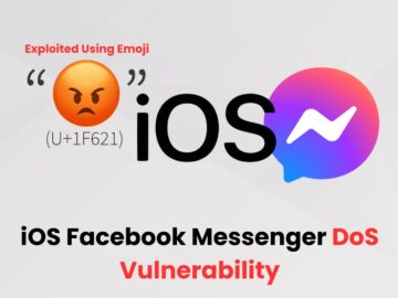 iOS Facebook Messenger Group Call DoS Vulnerability Exploited Using Emoji A newly discovered vulnerability in Facebook Messenger for iOS has revealed a critical flaw that could disrupt group calls by exploiting emoji reactions.