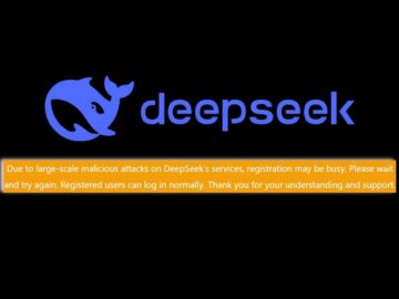 DeepSeek Faces Large-scale Cyberattack, Halts New User Registrations DeepSeek Faces Large-scale Cyberattack, Halts New User Registrations