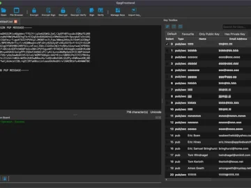 GUI frontends for GnuPG, the free implementation of the OpenPGP standard GUI frontends for GnuPG, the free implementation of the OpenPGP standard