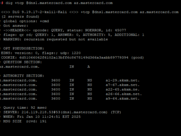 MasterCard DNS Error Went Unnoticed for Years – Krebs on Security