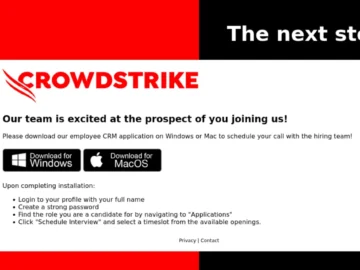 Job-seeking devs targeted with fake CrowdStrike offer via email