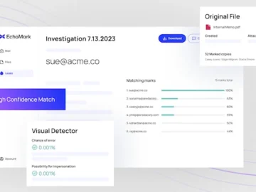 EchoMark’s API detects, investigates, and identifies the source of data leaks EchoMark’s API detects, investigates, and identifies the source of data leaks