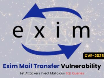 Exim Mail Transfer Vulnerability Let Attackers Inject Malicious SQL Queries Exim Mail Transfer Vulnerability Let Attackers Inject Malicious SQL Queries