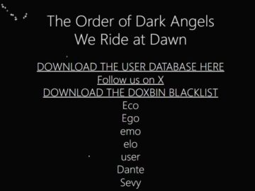 Doxbin Data Breach: Hackers Leak 136,000+ User Records and Blacklist File