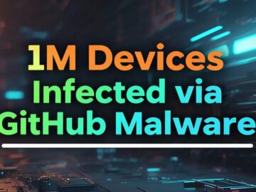 1 Million Devices Infected by Malwares Hosted on GitHub, Microsoft Warns