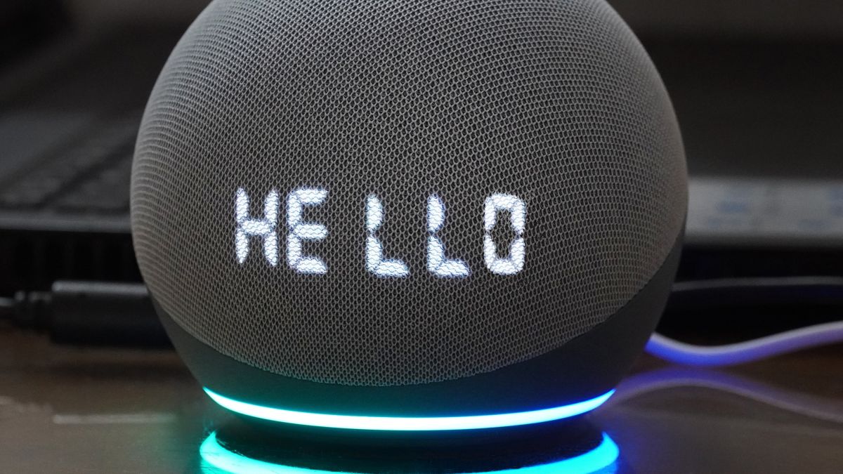 Amazon disables option to store Echo voice recordings on your device Echo Dot saying Hello
