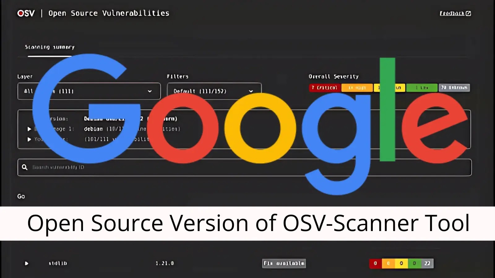 Google Launches Open-Source OSV-Scanner for Detecting Security Vulnerabilities