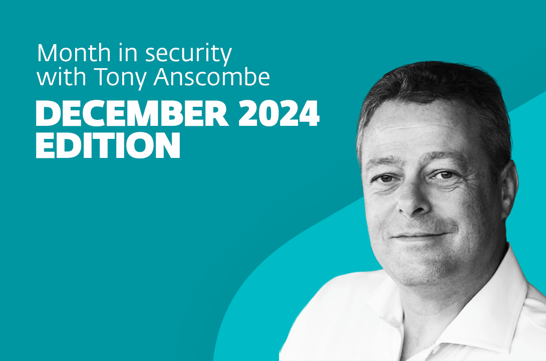 Month in security with Tony Anscombe – December 2024 edition Month in security with Tony Anscombe – December 2024 edition