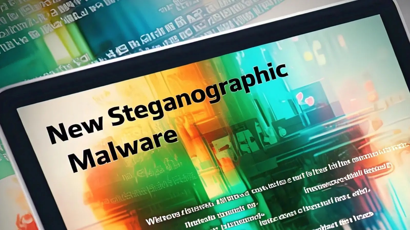 New Steganographic Malware Exploits JPEG Files to Distribute Infostealers