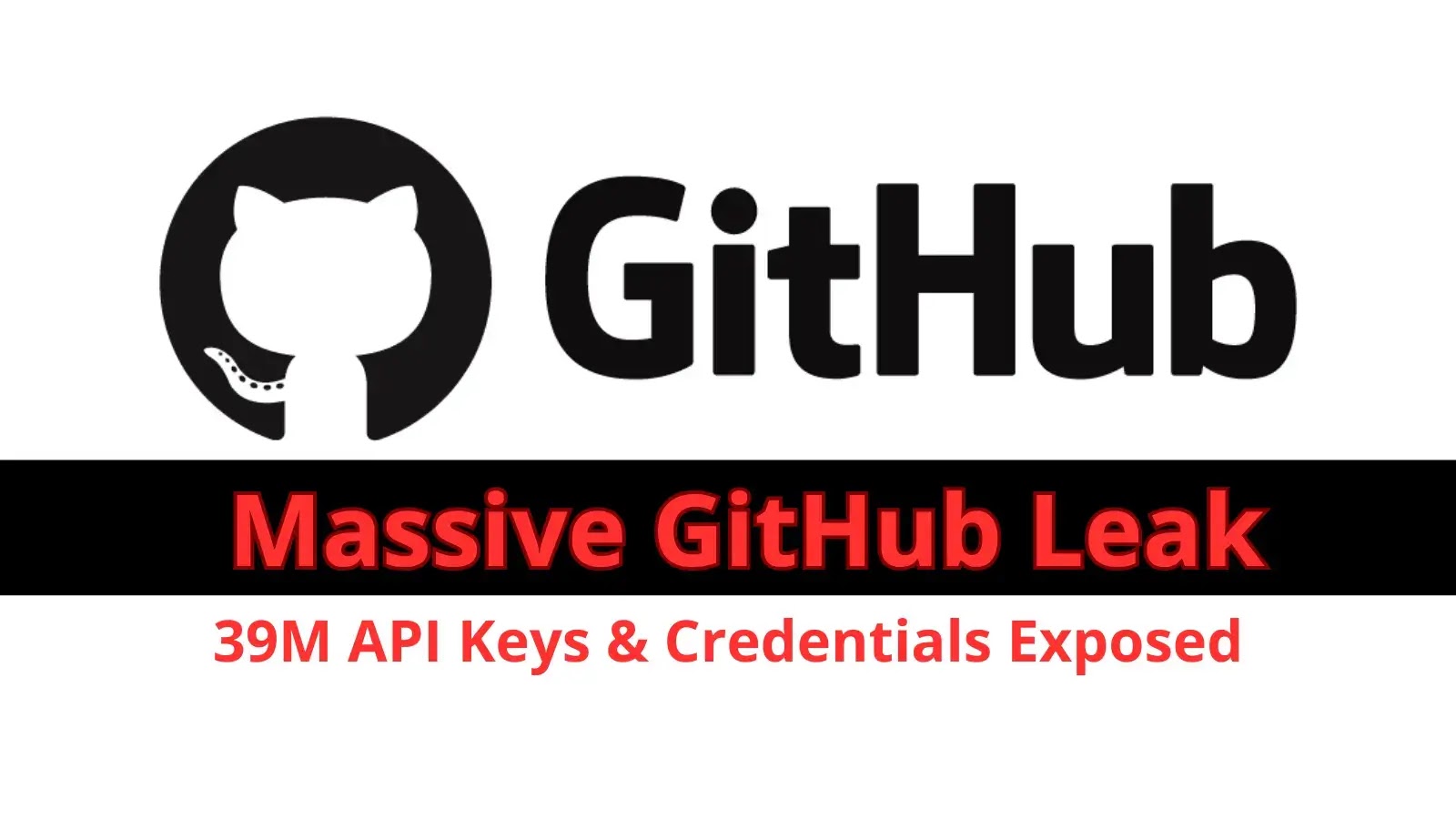 39M API Keys & Credentials Exposed