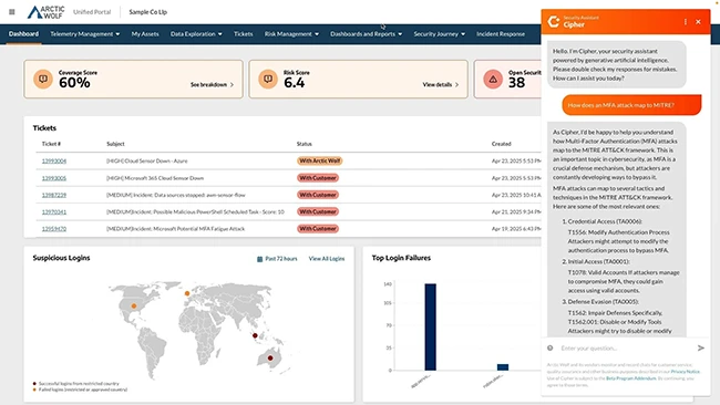 Arctic Wolf launches Cipher to enhance security investigations with AI insights